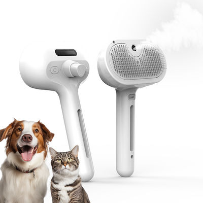 comprare Spazzola per gatti a vapore Eliminatore di peli per animali da compagnia pettine elettrica per cucinare cani fabbricazione online