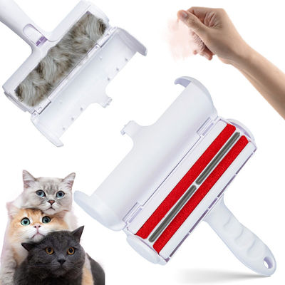 comprare Rimuovi peli per animali personalizzati spazzola bianca rulli di peli per cani riutilizzabili fabbricazione online