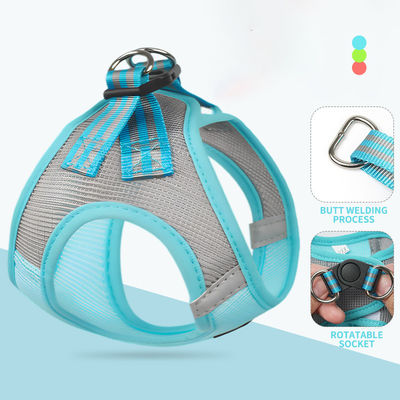 comprare Arnesto per cani tela a maglia traspirante con guinzaglio per animali da compagnia Regolabile Webbing di nylon personalizzato fabbricazione online