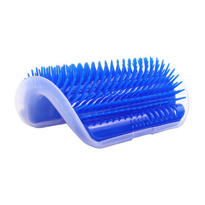 comprare Strumento per la pulizia dei capelli per animali domestici Funzione pulita Gatto auto-groomer Parete angolo pettine spazzola per gatti fabbricazione online