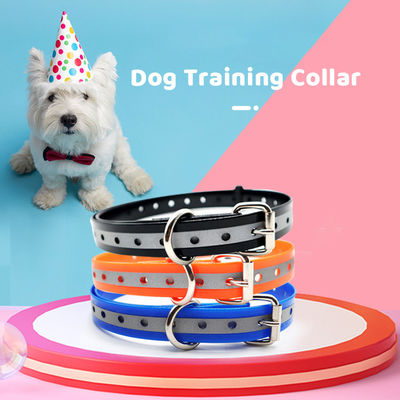 comprare Collare riflettente per cani per tutte le stagioni, cinturino per cani senza tiratura, rigola di TPU regolabile, con un modello solido fabbricazione online