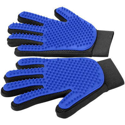 comprare Piccolo Medio Grande Pet Hair Remover Mitt Deshedding Dog Grooming Guanti Per Il Bagno fabbricazione online