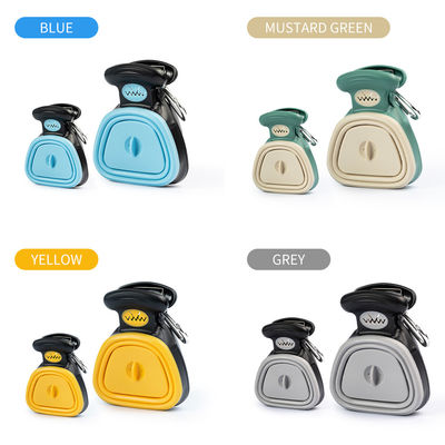 comprare Giallo Piccolo Portable Pooper Scooper Handheld Pet Poop Scoop fabbricazione online