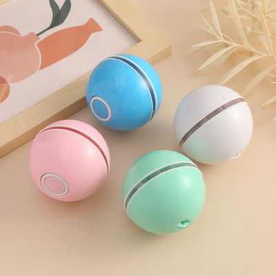comprare Pet Cat Toy BallBlue USB Smart LED Light Ricaricabile Interattivo Automatico Rolling fabbricazione online