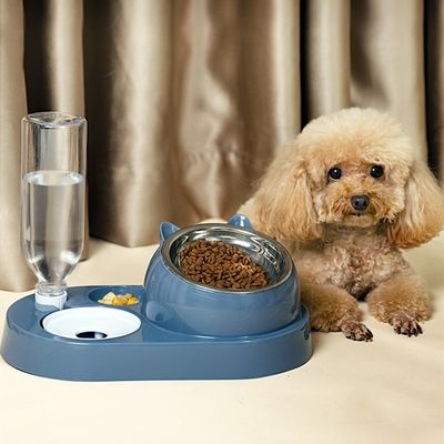 comprare Cucine per animali domestici 4 in 1 Combinazione acciaio inossidabile / Cane in ceramica gatto all'interno di display LCD fabbricazione online