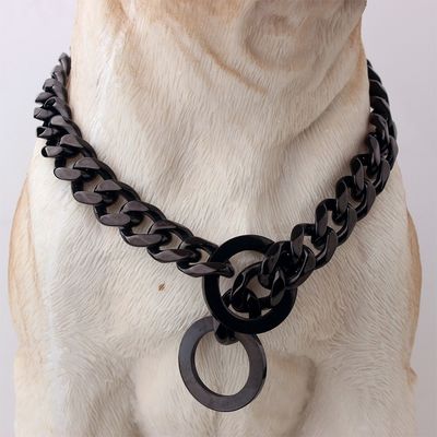 Cani di lusso in acciaio inossidabile oro cristallo diamante catena di cane collare per tutte le stagioni cani da compagnia
