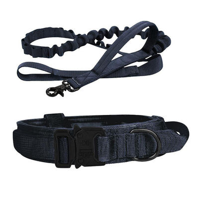 Leashes di nylon sostenibile nero OEM ODM Leashes di addestramento per cuccioli