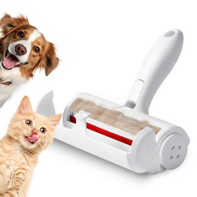 Bianco di plastica auto-pulitore Lint Roller riutilizzabile Lint Roller per i capelli degli animali domestici