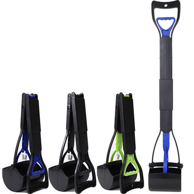 Picker nero di cacca per animali da compagnia Picker leggero di plastica Cat Litter Scoop per cani 80x13.5x13cm