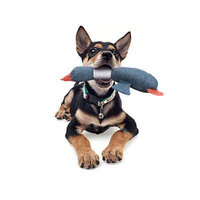 Cane giocattolo cucciolo masticare pelliccia scintillante Wild Goose Teddy cucciolo mantenere il vostro cane attivo