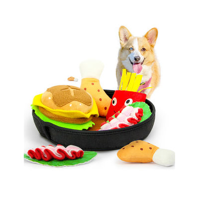 Gioco per cani intelligente con pulizia dei denti Plush Interattivo Nasconditi e cerca colazione