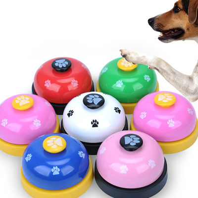 Rosa Rosa Anello Campana Cane Puttana Allenamento Intelligente Interattivo giocattoli per animali domestici