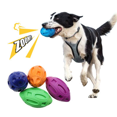 Cani Gioco di palla a piedi di cane strusciante Gioco indistruttibile per cani di piccole dimensioni