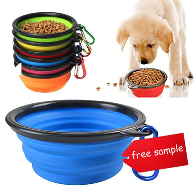 Cucina da viaggio pieghevole Top seller Silicone pieghevole per proprietari di animali in movimento