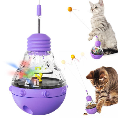 Spuntini 50 ml Dispenser per gatti Dispenser per gatti Sostenibile Giocattoli elettronici interattivi per gatti