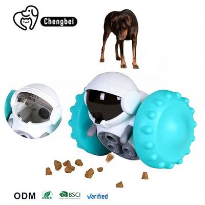 Pet Slow Treat Toy Dogs Food Puzzle Feeder Toys Robot adattabile Dispenser alimentare interattivo