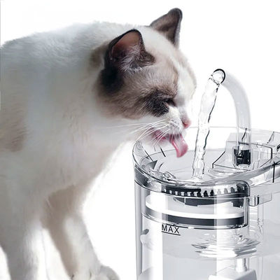 Dispensatore d'acqua per animali domestici Dog Drinking Automatic Plastic Fountain Cat Water Fountain Faucet
