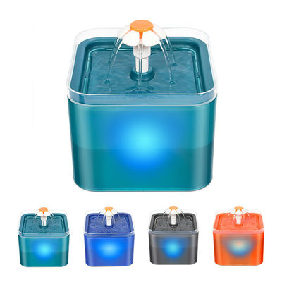 Acqua per animali da compagnia alimentatori Bevitore Dispensatore automatico di acqua per gatti Fontana da bere Lunghezza del cavo