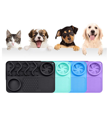 Matto di leccatura per cani 304*204*42/430*288*42mm Gatti Cani Animali piccoli Disegno personalizzato
