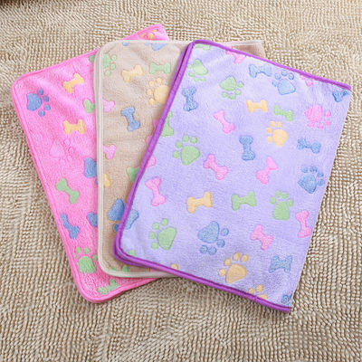 Copertura per cani Piumaggio morbido Piumaggio corallino Vellio Meccanico Lavatorio Animali domestici Riposo Dormire Stampa su misura