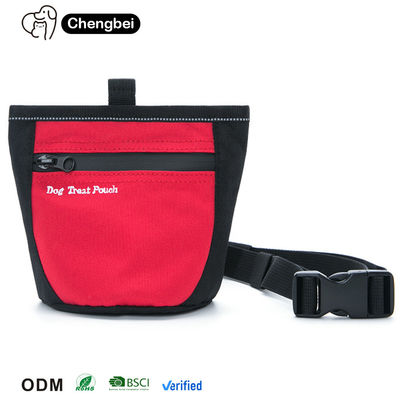Dog Treat Bag Pet Walking Training Hip Fanny Pack Con Dispenser e Cani di Stoffa